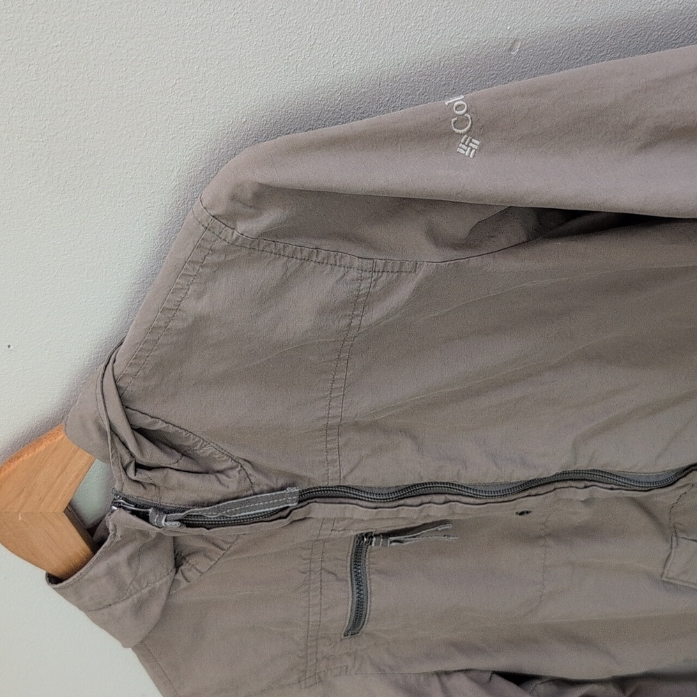 🌼 Columbia Tan Hooded Jacket, Women's size small
